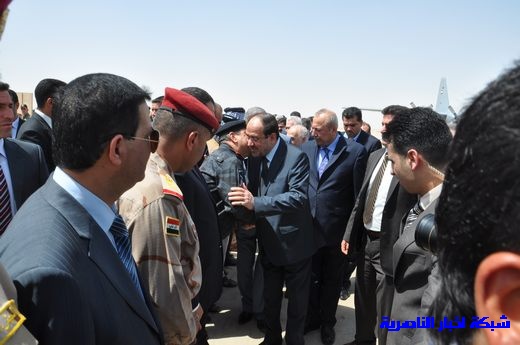 تقرير مصور عن وصول رئيس الوزراء العراقي إلى مدينة الناصرية Nasiriyah010