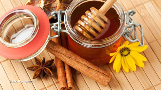 Always buy local and organic: 75 percent of high-profile honey brands contain NO honey! Cinnamon-Honey-Remedy-Flower