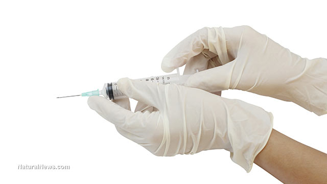  measles Measles vaccine far more dangerous than measles itself Latex-Gloves-Vaccine-Syringe-Medical