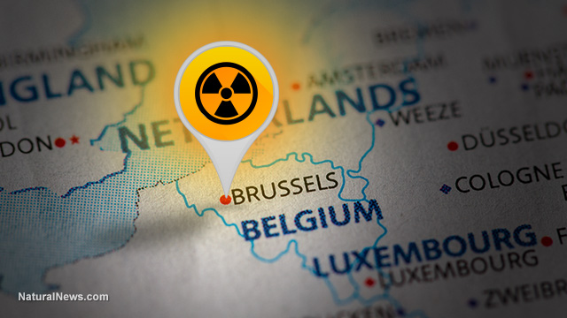 ISIS terrorists planned to unleash a nuclear holocaust in Brussels... hundreds of nuclear facilities in USA now vulnerable thanks to total lack of border security Nuclear-Radiation-Brussels-Map