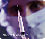 MMR vaccine kills another baby in Belgium  Close-Up-Focus-Doctor-Surgeon-Syringe-Vaccine