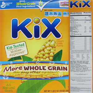 The top 10 breakfast cereals most likely to contain Monsanto's GMO corn  Kix