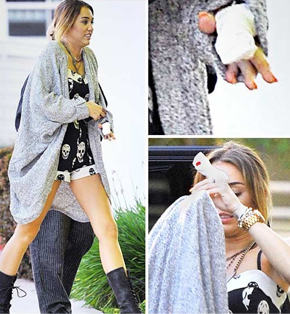 الحق..مايلى فى ((العناية المركزة)) Miley-cyrus--19-04-2012