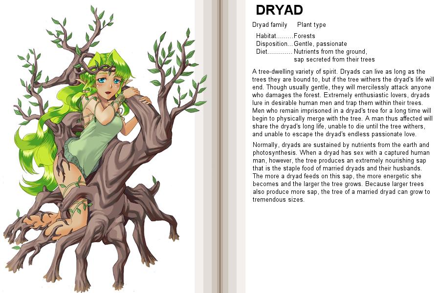 Différentes races hybrides (quelques idées) Dryad