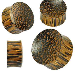 Bague en bois  Piercing-plug-bois-de-palmier-2195-1