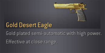 Escolhendo sua Arma para jogar!!! GoldenDesertEagle