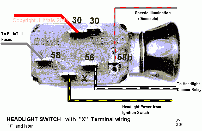 como conectar los interruptores (switch) de luces y de luces de emergencia Headsw_x