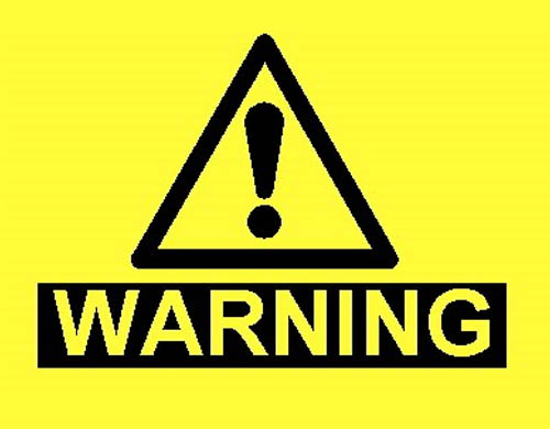 كيف تخسر شبكتك في عشرة خطوات Warning