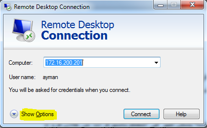 طرق تسريع اداء الـ Remote Desktop في ويندوز. Remote-Desktop-1