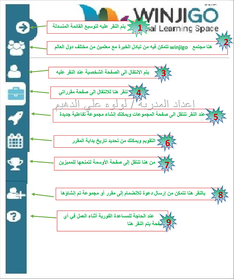 وينجي جو winjigo اكبر منصة تعليمية للمعلم والطالب وتدعم اللغة العربية Winjigo-5