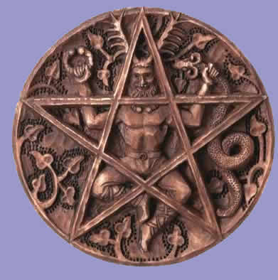 origine paienne de dieux du bible Cernunnos_pent