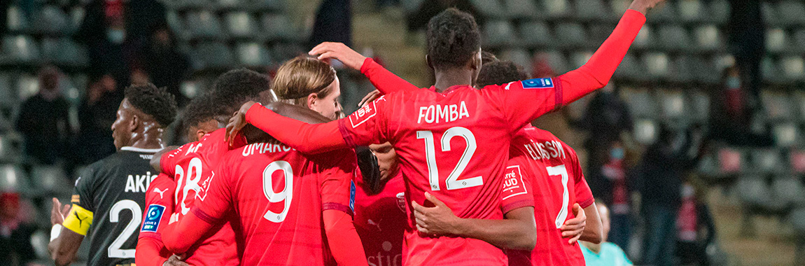 20e journée de Ligue 2 BKT : Dijon FCO - Nîmes Olympique  Fomba