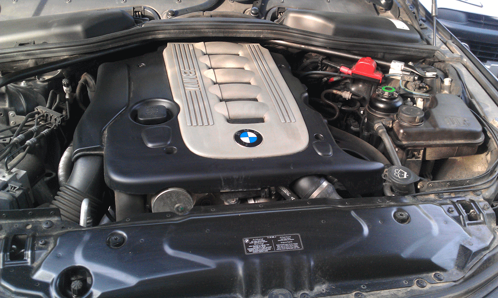 BMW 530 XD Black Sapphire : iniziano i lavori..... - Pagina 3 Motore_before01