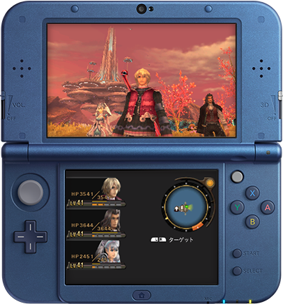 [NEWS NEW 3DS] Site officiel de Xenoblades 3D et amiibo Shulk Point_hardware