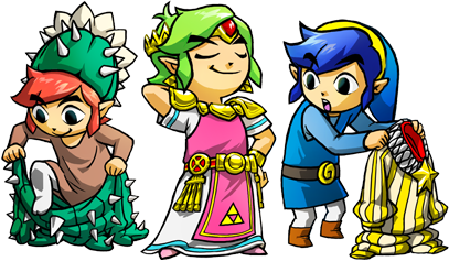 The legend of Zelda: Tri Force Heroes Pic