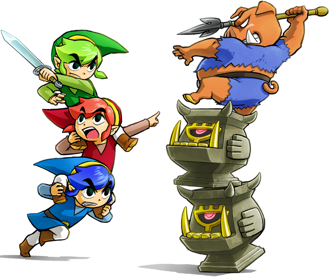 The legend of Zelda: Tri Force Heroes Pic1