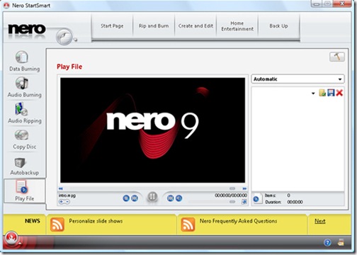 Nero 9.4.13.2c Update Nero-9-startsmart-01