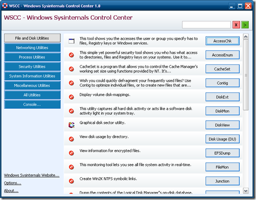 برنامج الغاء التجزئه والمراقبه وادارة الملفات العملاق Sysinternals Suite 1.0 Image48