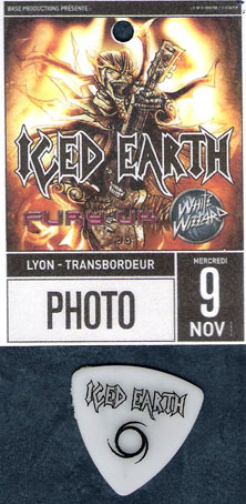 ICED EARTH + WHITE WIZZARD... - Lyon - 9/11/2011 + PHOTOS !! Icedearth2011_lyon-flyer