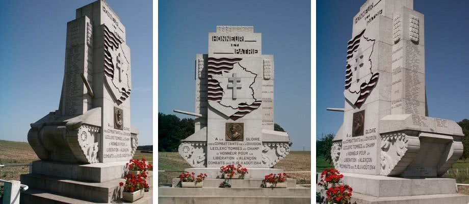 monument 2e DB de FYÉ (Sarthe) Fye_memorial