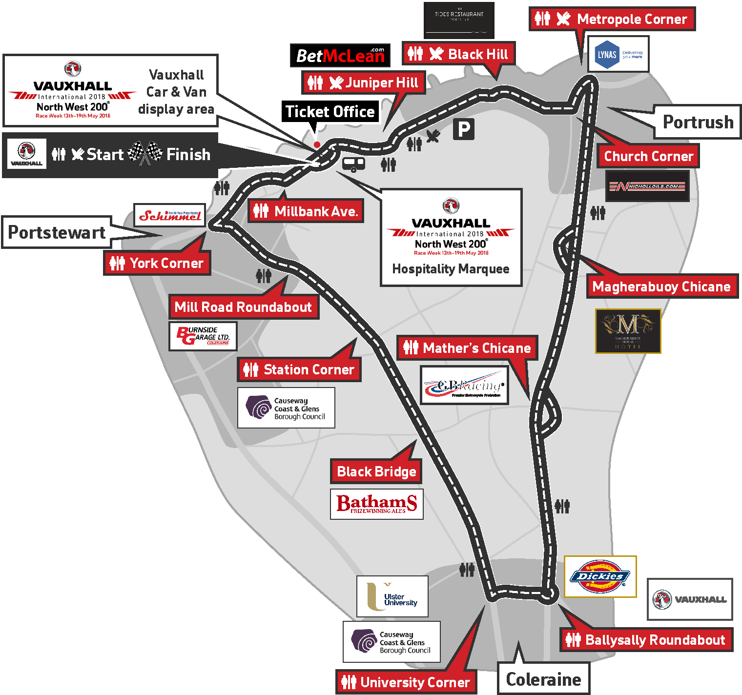 ROAD - [Road Racing] NW 200 2018 Circuit-map-with-sponsors-v14-1