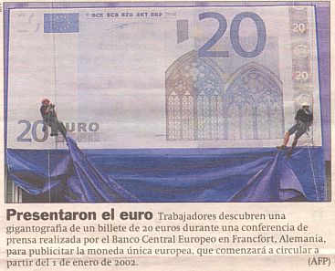 El Nuevo Orden Mundial Billete20euros