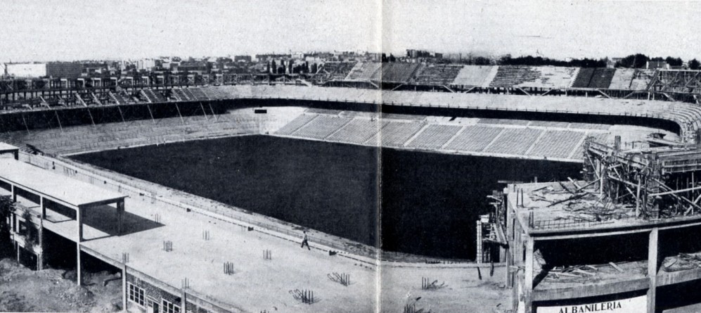 NUEVO BERNABEU VISTA-GENERAL-DESDE-EL-CUBILLO-SURESTE-29-DE-JULIO-1947