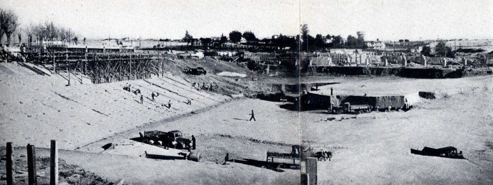 NUEVO BERNABEU VISTA-GENERAL-OBRAS-1-OCTUBRE-1945