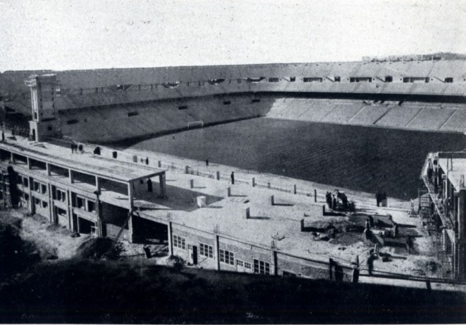 NUEVO BERNABEU VISTA-NOVIEMBRE-1947