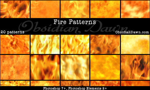 Fire Photoshop Patterns Fire-patterns