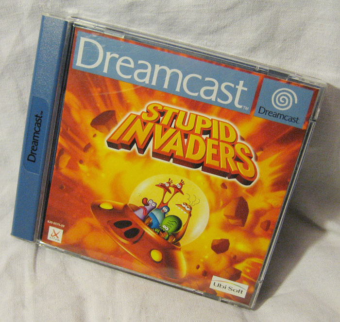 Stupid Invaders / Les Zinzins de l'Espace (Dreamcast) Dc-stupid-invaders-front