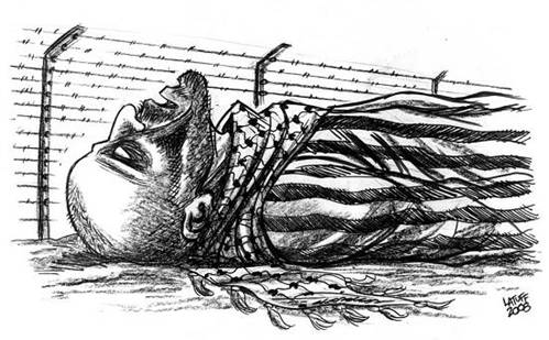 كاريكاتير > كاريكاتير برازيلي عن ما حدث في غزة Karekater3393