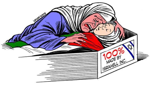 كاريكاتير > كاريكاتير برازيلي عن ما حدث في غزة Karekater3398