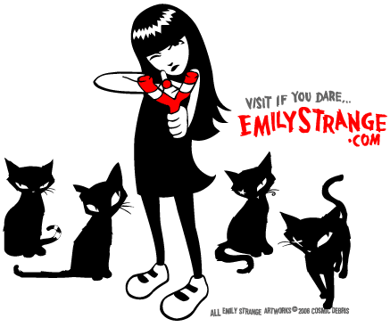 Emily the Strange, l'anti hero - Ashton Drake - ed. limitée 250 Comic Con EbayAboutEmily