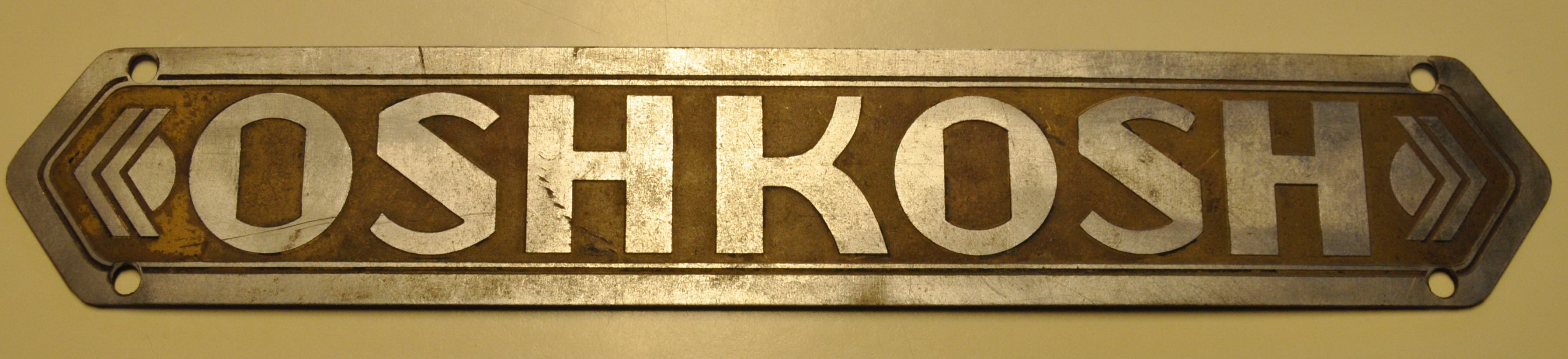 Oshkosh Corporation veicoli speciali Oshkosh%20Badge