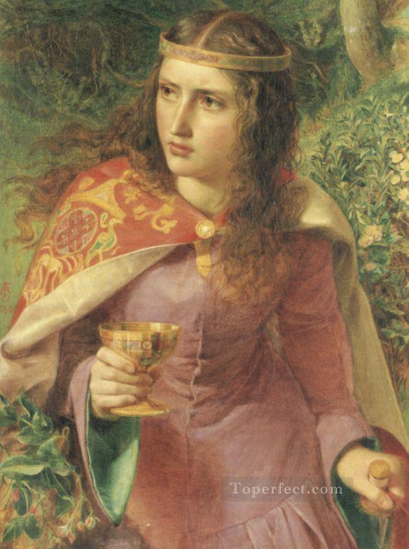Il Walhalla 4-Queen-Eleanor-Victorian-painter-Anthony-Frederick-Augustus-Sandys