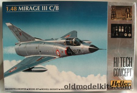 *1/48  Mirage 5 P   Kinetic    FINI - Page 2 Heller%2080540%20MirageIIIHT