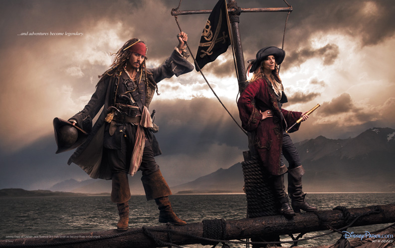 2 de octubre Johnnydepp-pattismith-potc-leibovitz1