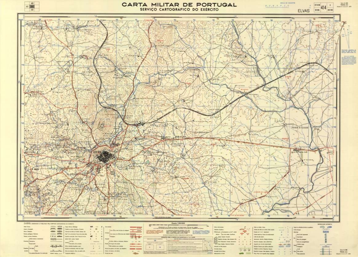 Olivena, Posies e Resolues possveis. Mapa08