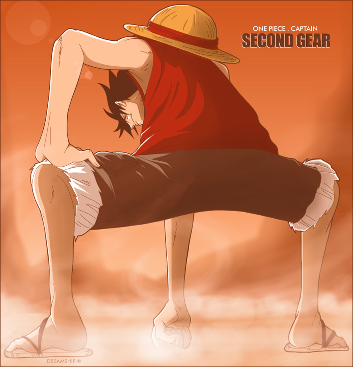 صور جديدة للأنمي الشهير  ون بيس Luffy-Second-Gear