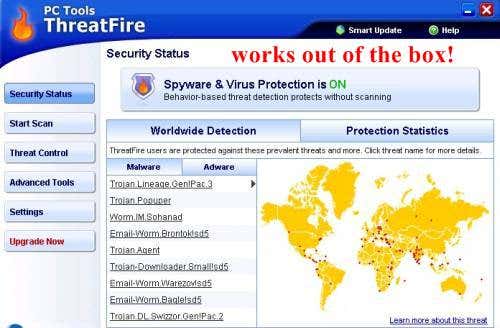 برنامج خفيف وظريف للحماية وسهل ومجاني Threatfire-block-malware-and-antivirus-1