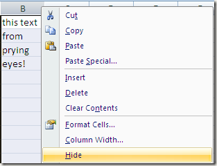 How to hide tabs, cells, columns, and formulas in Excel Hidecolumnexcel-thumb