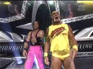 Bret Hart vs Hulk Hogan Harthogan