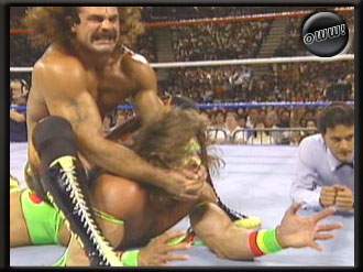 WWF Summerslam 1989 Warriorvsrude-sslam89