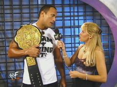 Chris Jericho vs The Rock (Ladder Match : W4L Championship) 15