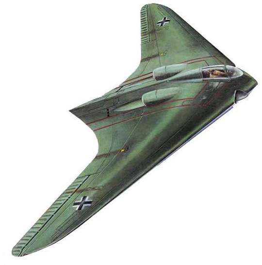 OVNIS - Página 3 Horten-Ho-229-Nazi-X-Plane-Fighter-drw