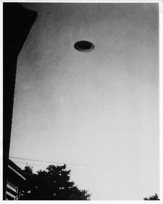 UFO photographed by Stock (sequence unknown). (image credit: George Stock)