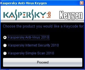 Keygen falso roba claves de software Kasperskykg