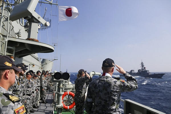 L’Australie et le Japon parlent de nouer un « pacte de défense » Australie-japon-20180118