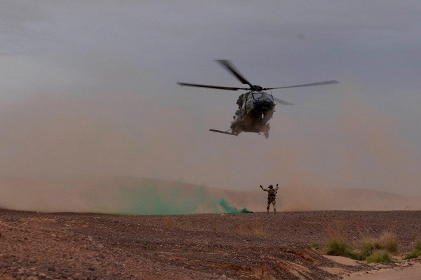 Mali : Drone Reaper, Tigre et commandos de montagne ont éliminé un important rassemblement jihadiste . Nh90-20201108